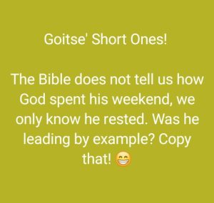 Maybe the word 'week' used to mean 'work' in the olden days, and when the week ended, work also ended. That's until some