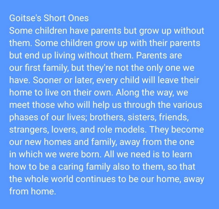 If you were a child living at home, but who would soon have to leave home to live on their own, what would you want to l