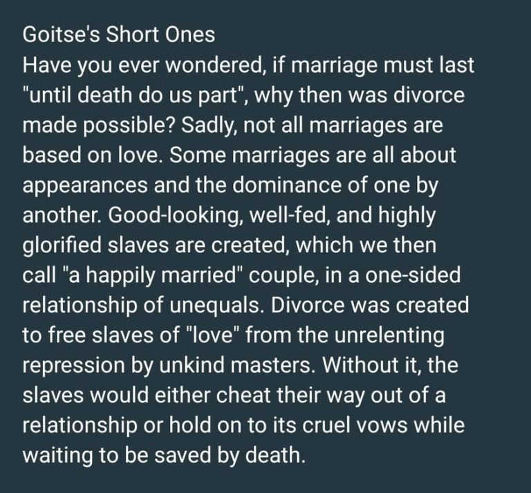 No one knows the terms of a marriage contract, but we all know how it feels to be loved 💯