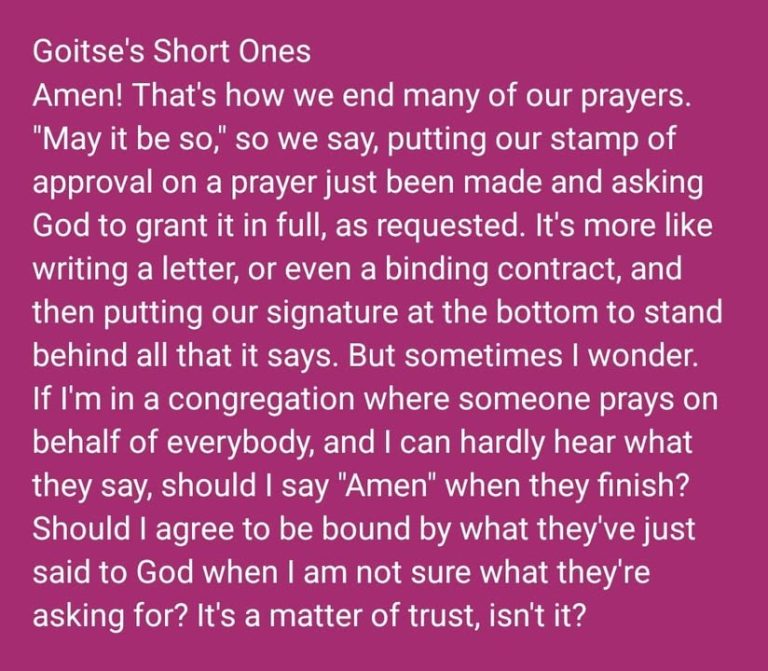 Pray every day in order to correct the prayers that others have made to God on your behalf 😁
