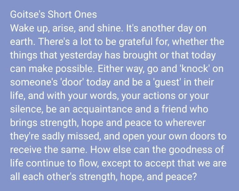 Is there anything that can inspire you more than knowing that you inspire others in your own way? 😊