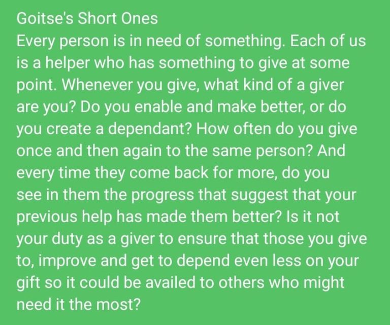 Sometimes, we have to love someone enough to let them be on their own and find themselves 💚