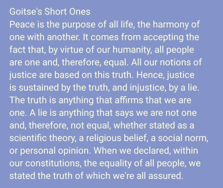 Is there any country in the world whose constitution does not declare or regard its people as equals? ⚖️😊