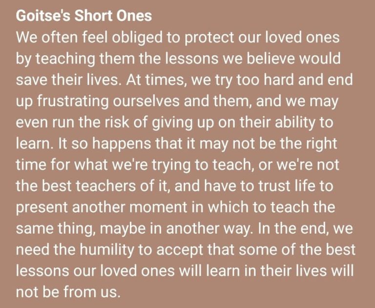 Never underestimate your ability to learn some of the best lessons of your life through unconventional ways 😊