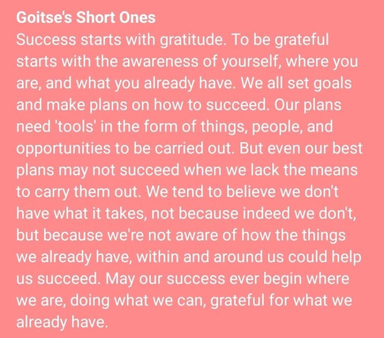 The secret to true happiness is always in the details. Details get clearer when we bring more awareness to them 😊