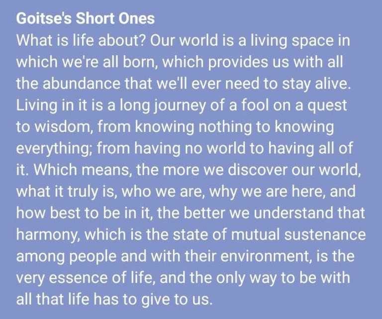 Life is a quest to turn every "stranger" into a friend 😊
