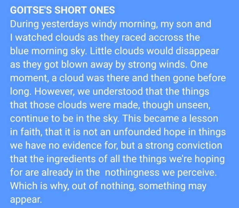 Whatever great things you may hope for are yours, even if you may not see them yet 😊