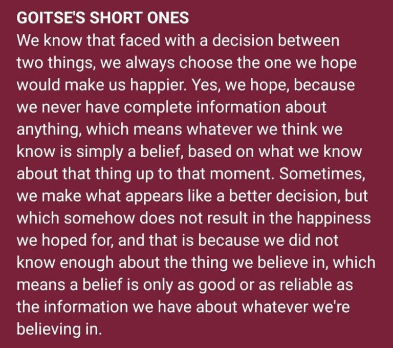 New, reliable information makes our beliefs flexible ⚖️☺️