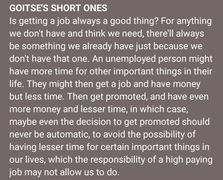 Living requires lots of time, and some money. Just some! 😊