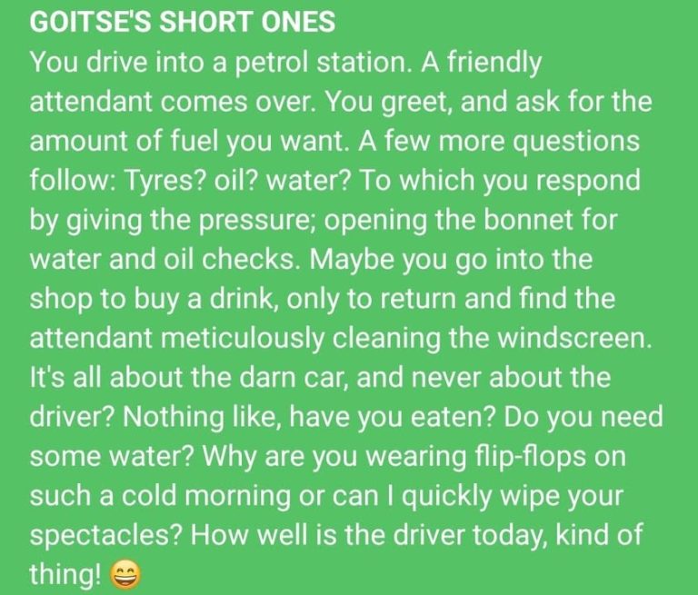 Maybe road safety starts with the driver, at home 😊