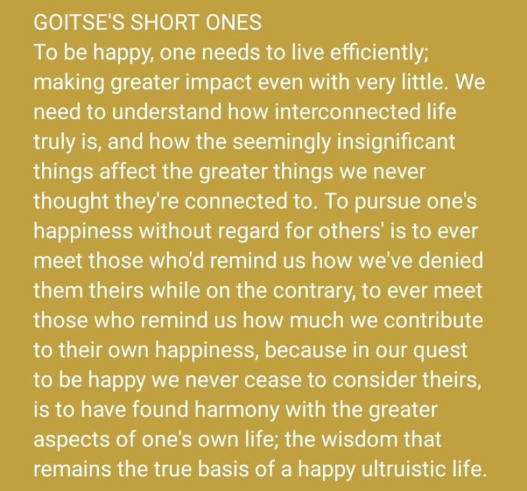 Live and let live 😊