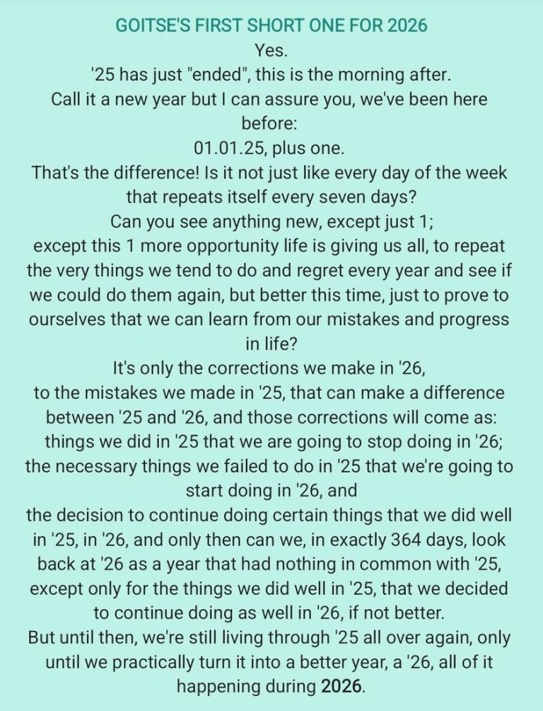 26 🤩 is possible only if we add 1 thing to improve 25 😁.  A happy 2026 to ya'll!