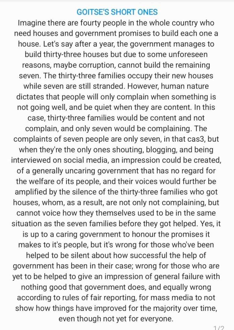 South Africa's a great country, and Ramaphosa's a great leader. We only have some specific problems to fix 😊