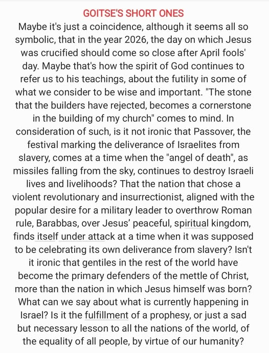 Facebook post 2026-04-03