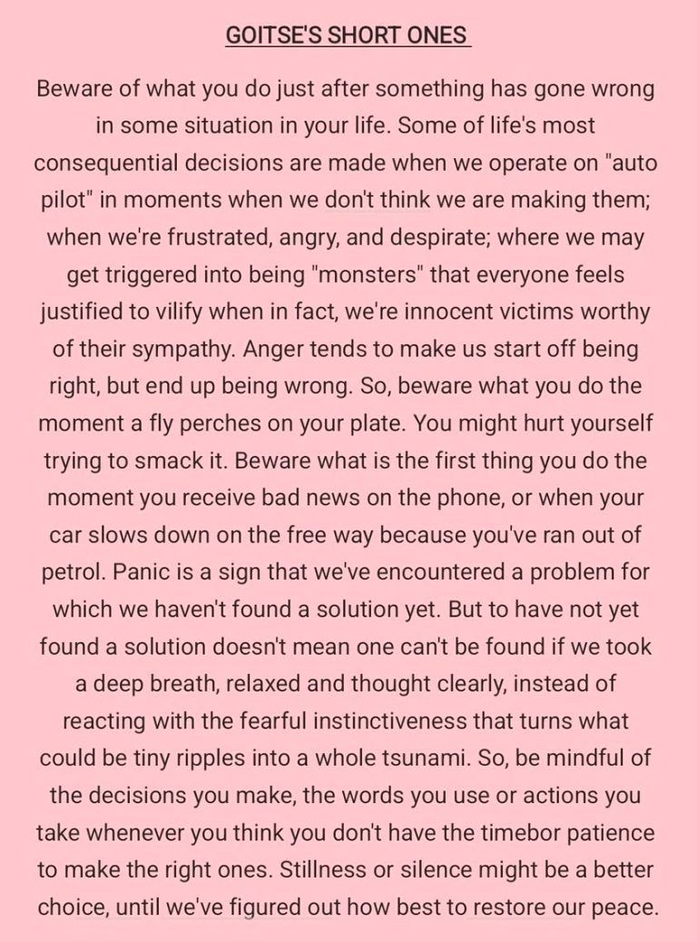 Temper is just one thing we can't ask people to help us find once we've lost it 😊