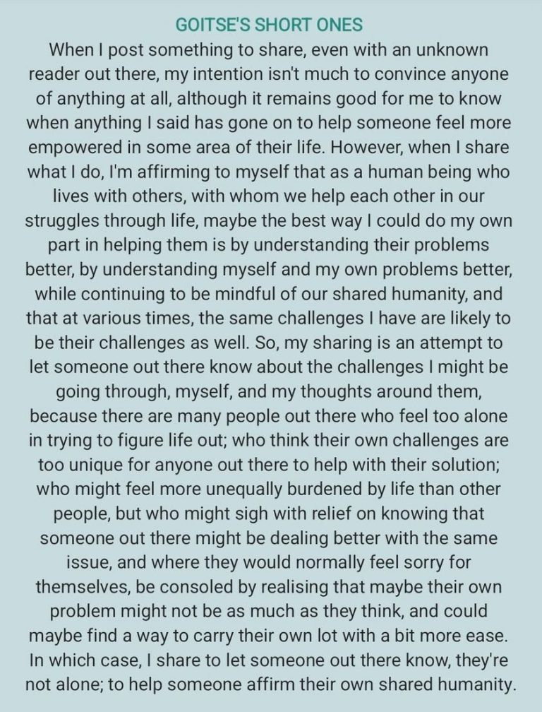 Whatever you might be going through; you will never be alone 😊