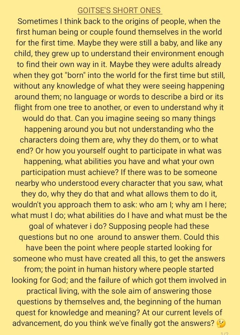 More knowledge must bring better understanding of life to make a person happier 😊